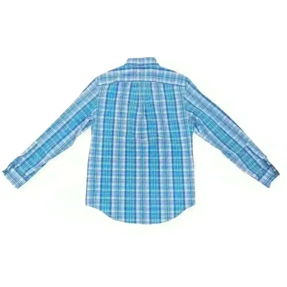 Men's Vineyard Vines Blue Plaid Button Down Shirt Size S - Picture 2 of 5